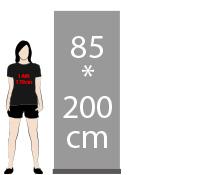 85 * 200cm